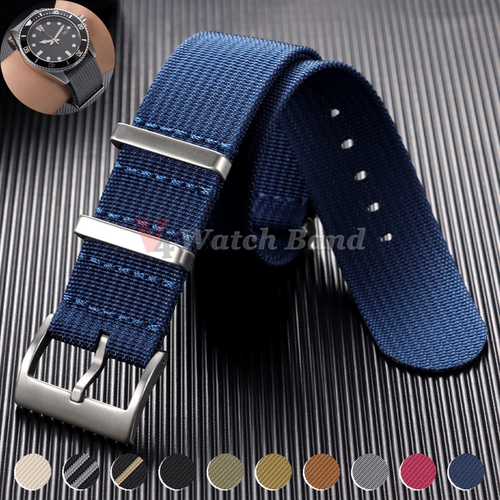 Nato Strap Nylon - Yüksek Kaliteli Kumaş Saat Kayışı 18mm