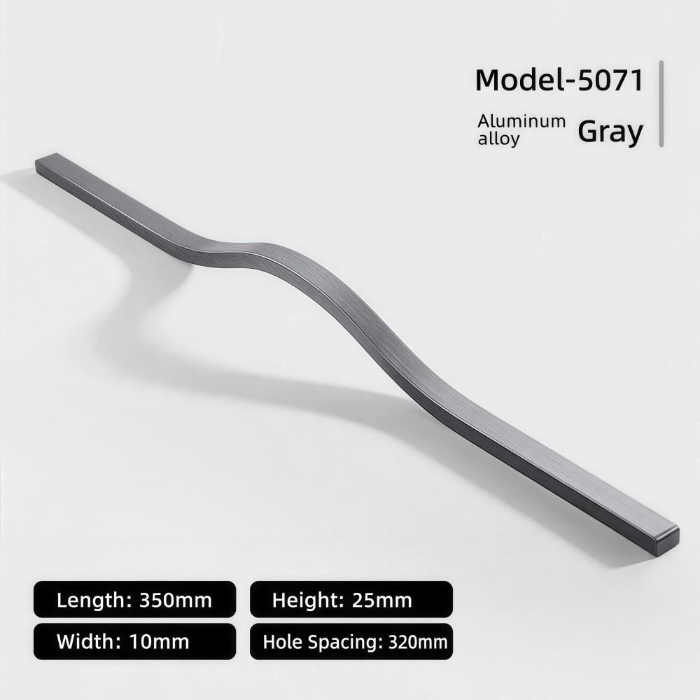 Alüminyum Alaşımlı Dolap Çekme - Curved Spring Bar incelemesi ve fiyatı